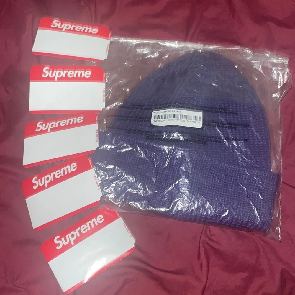 Supreme World Famous Beanie - Picture 2 of 13